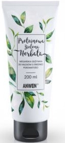 Кондиционер для среднепористых волос - Anwen Protein Vegan Conditioner for Hair with Medium Porosity Green Tea — фото N1