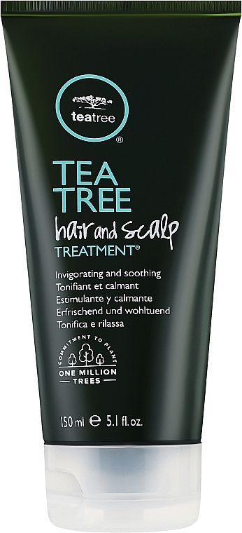 Лікувальний скраб на основі екстракту чайного дерева - Paul Mitchell Tea Tree Hair & Scalp Treatment — фото N1