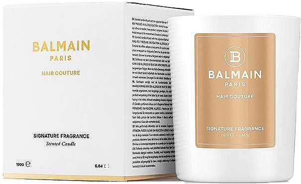Ароматическая свеча - Balmain Paris Hair Couture Signature Fragrance Scented Candle Limited Edition — фото N1