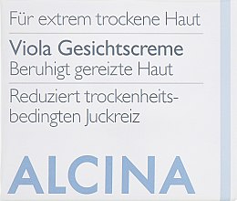 Парфумерія, косметика Крем для обличчя Віола - Alcina T Facial Cream Viola