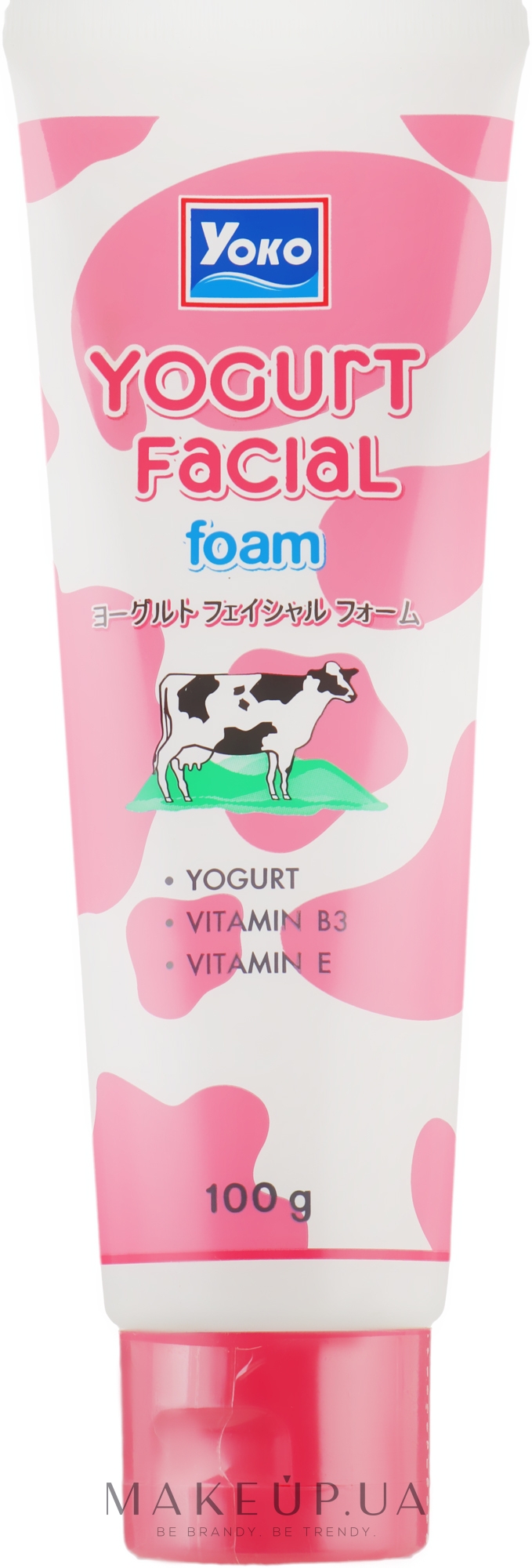 Піна для обличчя з протеїнами йогурту - Yoko Yogurt — фото 100ml