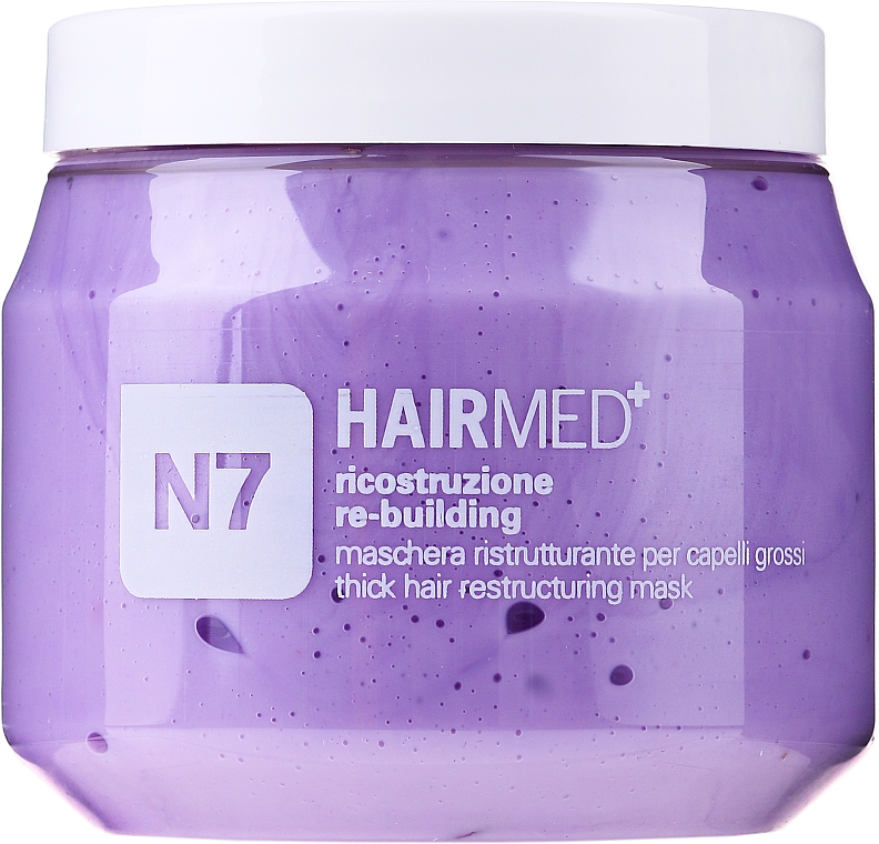 Маска для густого волосся - Hairmed N7 Re-building — фото N2