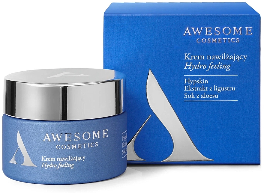 Зволожувальний крем для обличчя - Awesome Cosmetics Hydro Feeling Face Cream — фото N1