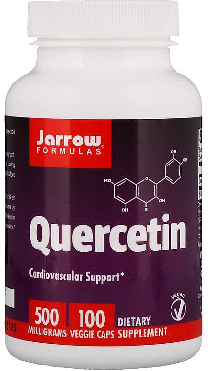 Харчові добавки - Jarrow Formulas Quercetin 500 mg — фото N1