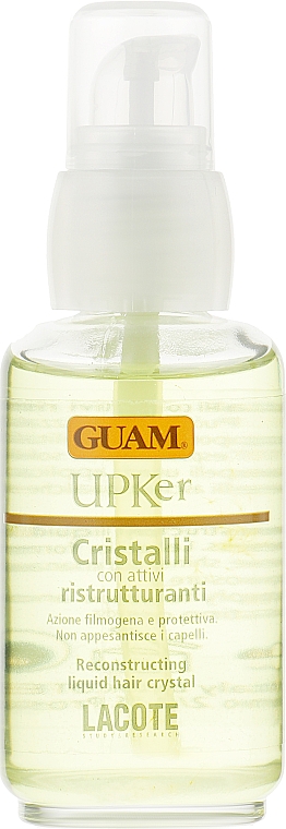 Средство для волос "Жидкие кристаллы" - Guam UPKer Crystals with Restructuring Principles  — фото N2