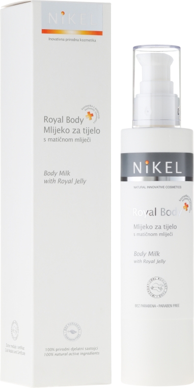 Лосьйон для тіла з маточним молочком - Nikel Royal Body Milk — фото N1