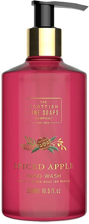 Рідке мило для рук - Scottish Fine Soaps Spiced Apple Hand Wash — фото N1