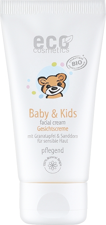 Детский защитный крем для лица - Eco Cosmetics Baby&Kids Face Cream