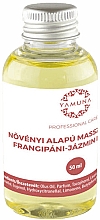 Парфумерія, косметика Олія для масажу "Франжипані-жасмин" - Yamuna Frangipani-Jasmine Plant Based Massage Oil