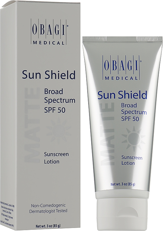 Матирующий солнцезащитный крем SPF50 - Obagi Sun Shield Matte Broad Spectrum SPF 50 — фото N2