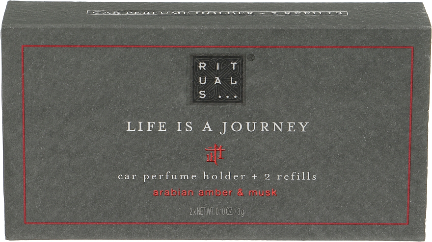 Ароматизатор для автомобиля - Rituals The Ritual Of Samurai Life Is A Journey Car Perfume — фото N4