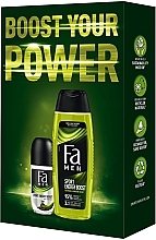 Набор "Boost Your Power" - Fa Men Sport Energy Boost (sh/gel/250ml + deo/50ml) — фото N4