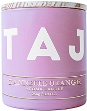 Парфумерія, косметика Ароматична свічка "Cannelle Orange" - Taj Max Aroma Candle