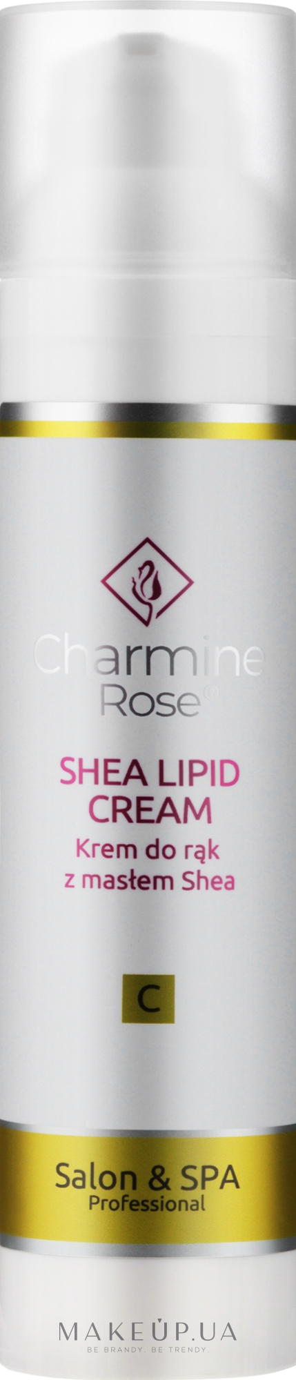 Крем для рук с маслом ши - Charmine Rose Salon & SPA Professional Shea Lipid Cream — фото 100ml