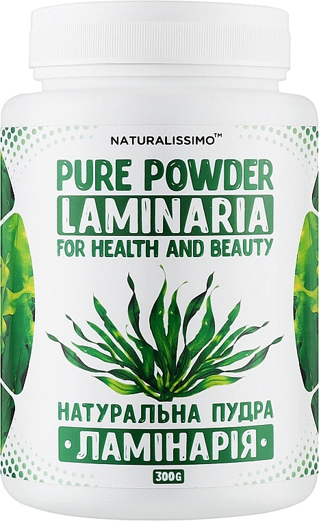 Натуральная пудра ламинарии - Naturalissimo Pure Powder Laminaria — фото N1