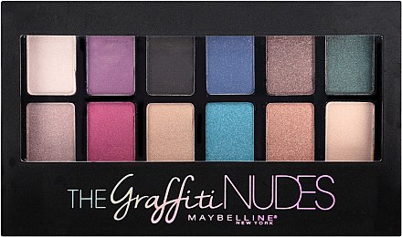 Палетка тіней для повік - Maybelline New York Graffiti Nudes Eyeshadow Palette — фото N1