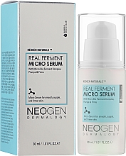 Інтенсивно відновлювальна ферментована сироватка - Neogen Dermalogy Real Ferment Micro Serum — фото N2