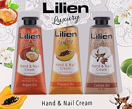 Духи, Парфюмерия, косметика Набор - Lilien Luxury Hand And Nail Cream (h/cr/40 ml*3) 