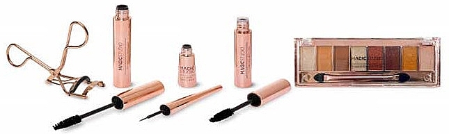 Набор для макияжа глаз, 5 продуктов - Magic Studio Rose Gold Fabulous Eye Set — фото N2