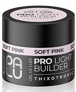 Строительный гель - Palu Pro Light Bulder Soft Pink — фото N1
