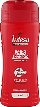 Шампунь-гель для душа экстрактом алоэ - Intesa Classic Red Aloe Shower Shampoo Gel — фото N3