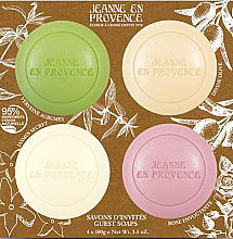 Духи, Парфюмерия, косметика Набор мыла - Jeanne en Provence (soap/4x100g)