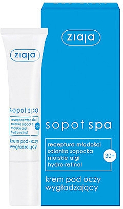 Разглаживающий крем для век - Ziaja Sopot Spa Smoothing Eye Cream