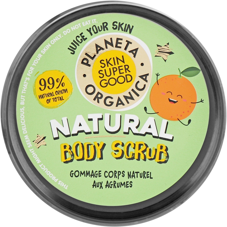 Скраб для тіла "С+цитрус" - Planeta Organica C+Citrus Body Scrub