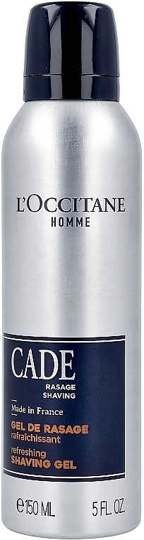 Освіжальний гель для гоління - L'Occitane Homme Cade Refreshing Shaving Gel — фото N1