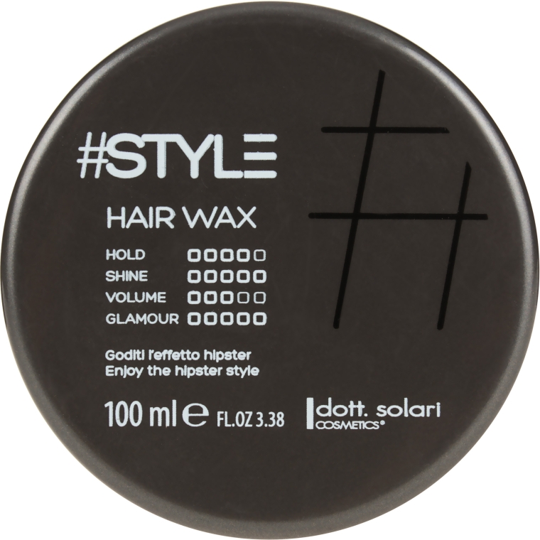 Воск для волосся - Dott. Solari Style Hair Wax — фото N1