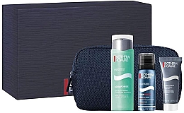 Духи, Парфюмерия, косметика Набор - Biotherm Homme Kit (sh/foam/50ml + aftersh/gel/75ml + f/gel/40ml + bag)