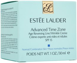 Духи, Парфюмерия, косметика Антивозрастной крем для лица - Estee Lauder Advanced Time Zone Age Reversing Line/Wrinkle Creme SPF 15