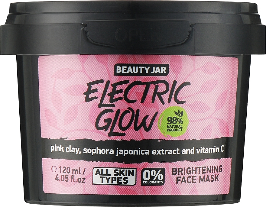 Осветляющая маска для лица - Beauty Jar Electric Glow Brightening Face Mask — фото N1