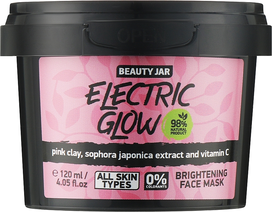 Освітлювальна маска для обличчя - Beauty Jar Electric Glow Brightening Face Mask — фото N1