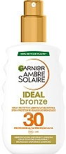 Сонцезахисний спрей для тіла - Garnier Ambre Solaire Ideal Bronze Protection Spray SPF30 — фото N1