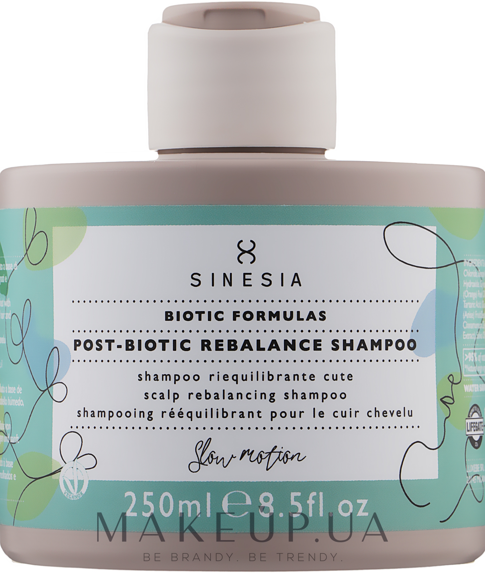 Шампунь "Ребаланс" с постбиотиками - Sinesia Biotic Formulas Post-Biotic Rebalance Shampoo — фото 250ml