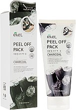 Маска-плівка для обличчя "Деревне вугілля" - Ekel Charcoal Peel Of Pack — фото N1