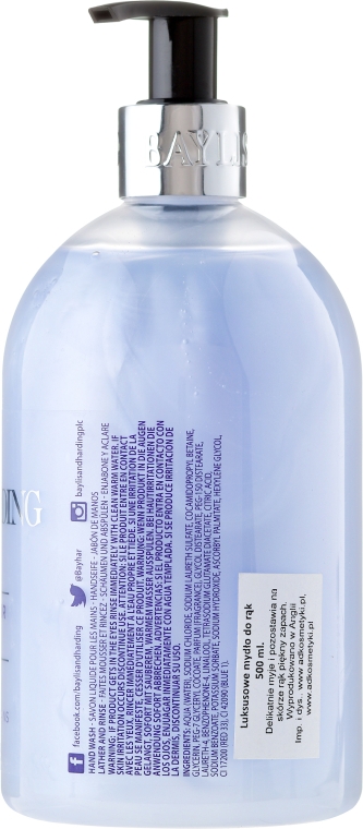 Жидкое мыло для рук - Baylis & Harding French Lavender & Chamomile Hand Wash — фото N2