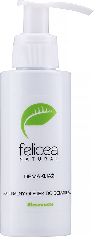 Натуральна олія для зняття макіяжу для всіх типів шкіри - Felicea Natural Makeup Remover Oil — фото N1