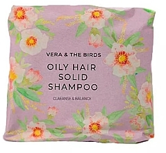 Духи, Парфюмерия, косметика Твердый очищающий шампунь для жирных волос - Vera & The Birds Oily Hair Solid Shampoo 