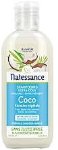 Шампунь с кокосовым маслом - Natessance Extra Gentle Shampoo Coconut — фото N1