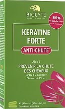 Парфумерія, косметика Харчова добавка проти випадіння волосся - Biocyte Keratine Forte Anti-Hair Loss