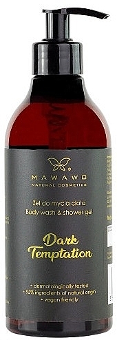 Гель для душа - Mawawo Dark Temptation Body Wash & Shower Gel — фото N1