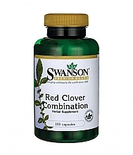 Пищевая добавка "Красный клевер" , 100 шт - Swanson Red Clover  — фото N1