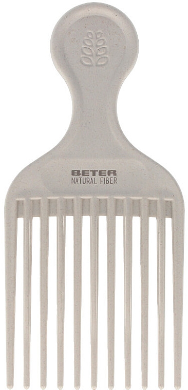Гребінь для волосся, бежевий - Beter Natural Fiber — фото N1