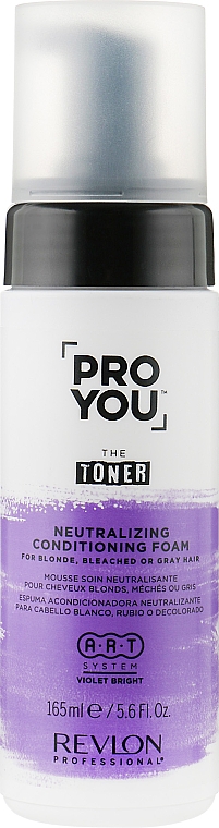 Пінка для блондованого волосся - Revlon Professional Pro You The Toner Foam — фото N1