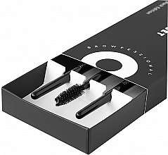 Набор кистей - Okis Brow Brush Set Black Limited Edition — фото N3