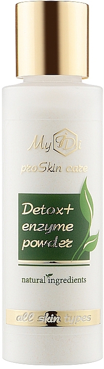 Очищувальна ензимна пудра "Детокс+" для всіх типів шкіри - MyIDi Detox+ Enzyme Powder — фото N1