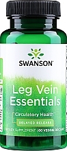 Капсули для здоров'я вен на ногах - Swanson Leg Vein Essentials Delayed-Release — фото N1