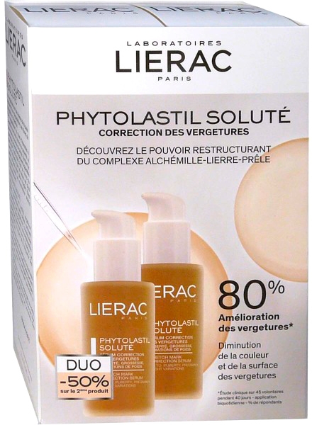 Набор - Lierac Phytolastil Solute (serum/75ml + serum/75ml)